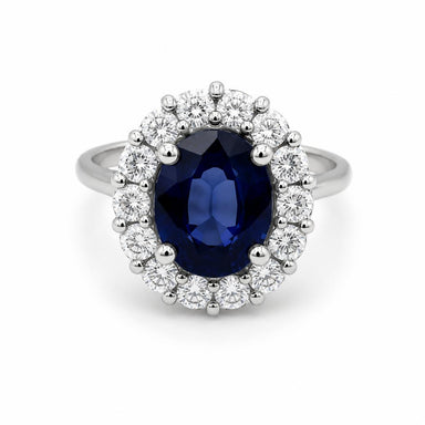 18k Sapphire Ring