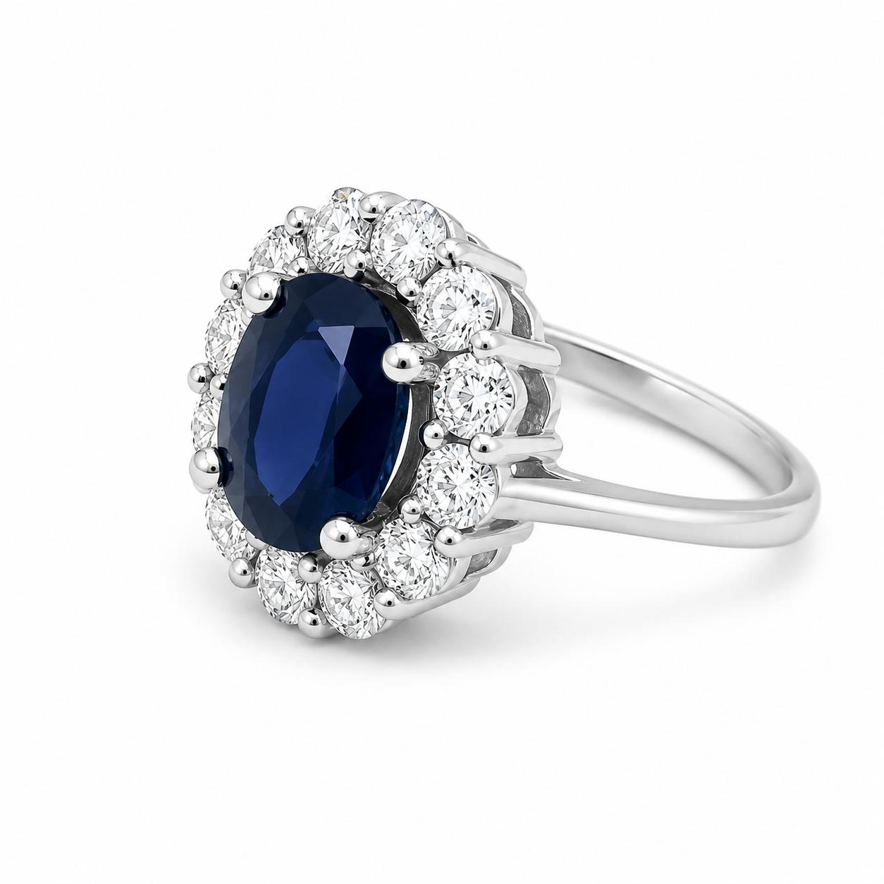18k Sapphire Ring