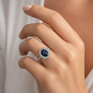 18k Sapphire Ring