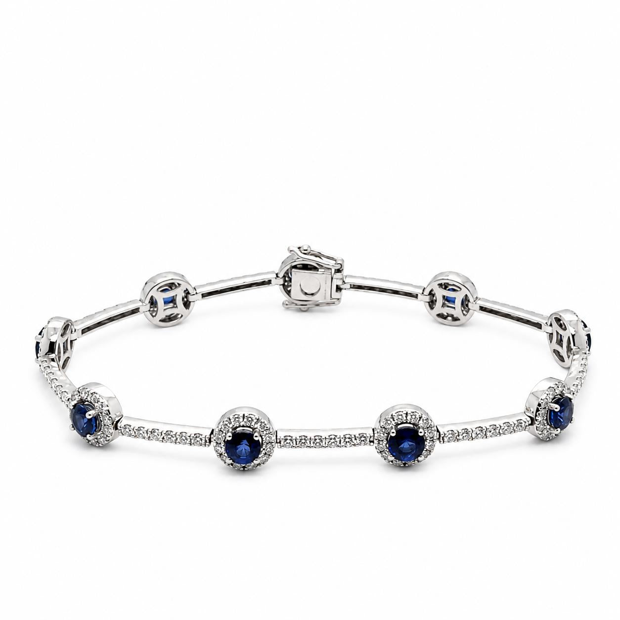 14kSapphire Bracelet