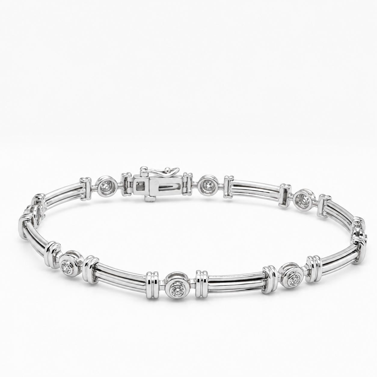 14k Diamond Bracelet
