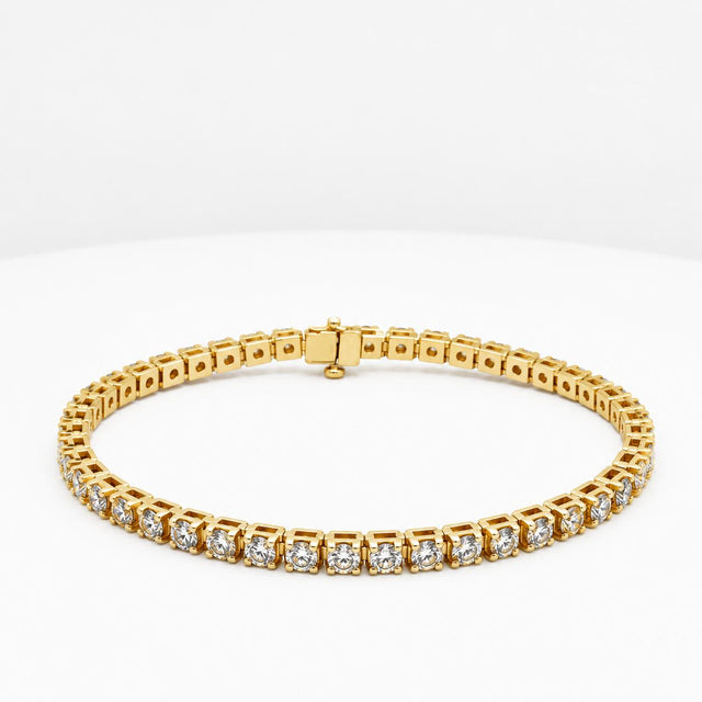 14k Diamond Tennis Bracelet