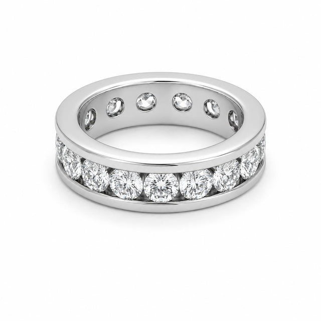 Platinum Diamond Eternity Band