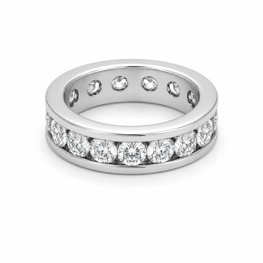 Platinum Diamond Eternity Band