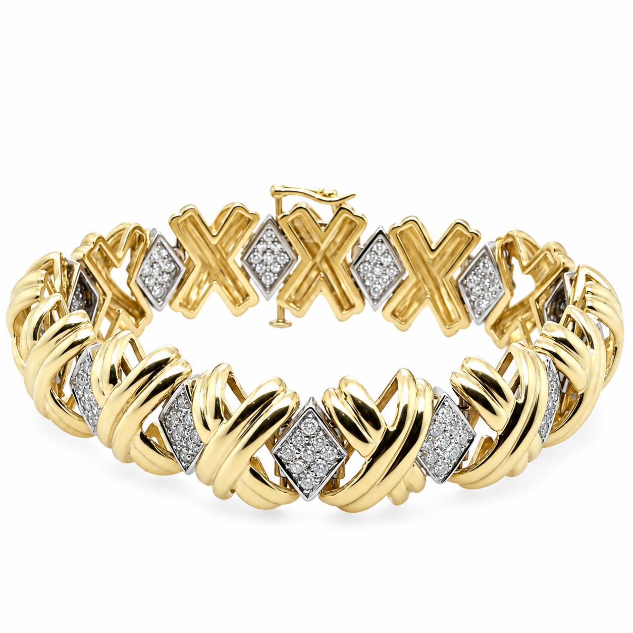 14k Diamond Bracelet