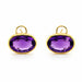 14k Amethyst Earrings