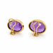 14k Amethyst Earrings