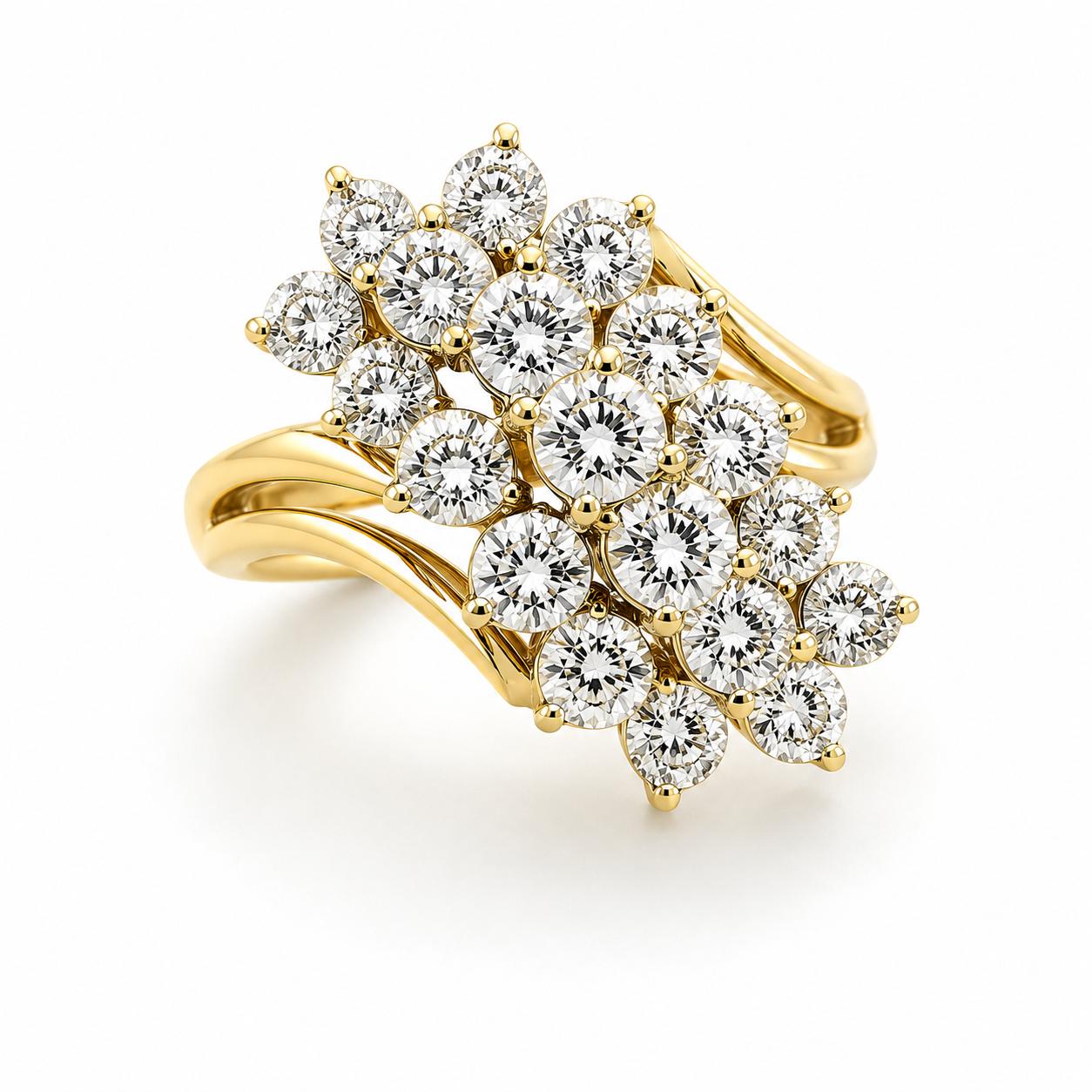 14k Diamond Ring