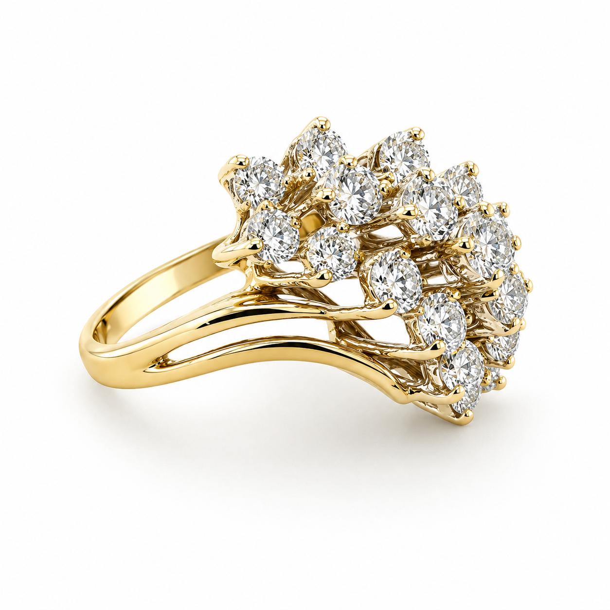 14k Diamond Ring