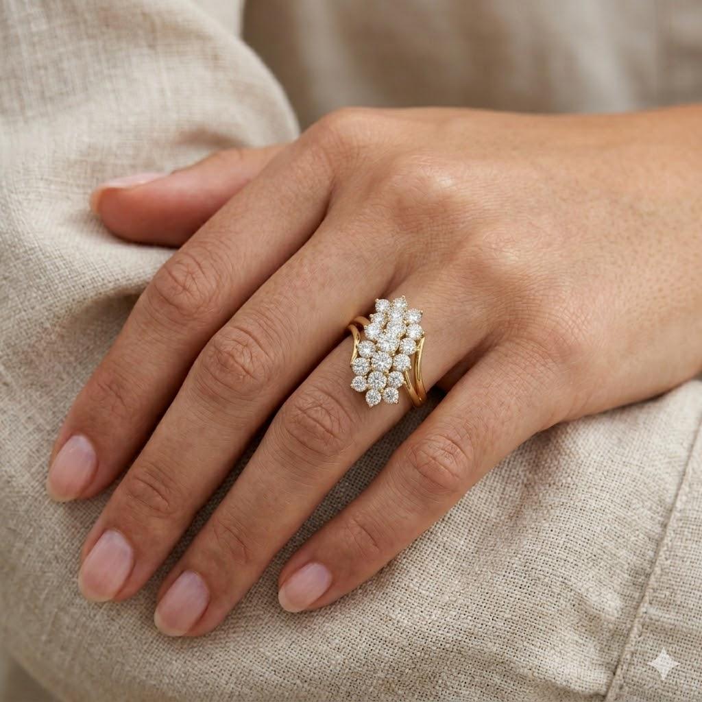 14k Diamond Ring