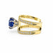 Keith Davis 18k Sapphire Ring