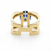 Keith Davis 18k Sapphire Ring