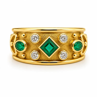 Keith Davis Emerald Ring