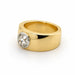 18k Old European Diamond Ring