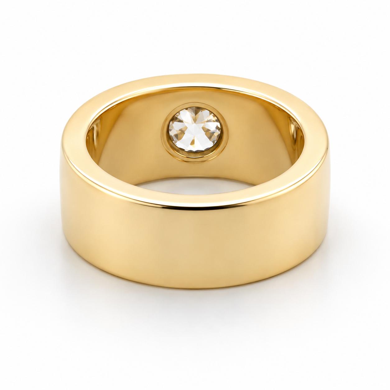 18k Old European Diamond Ring