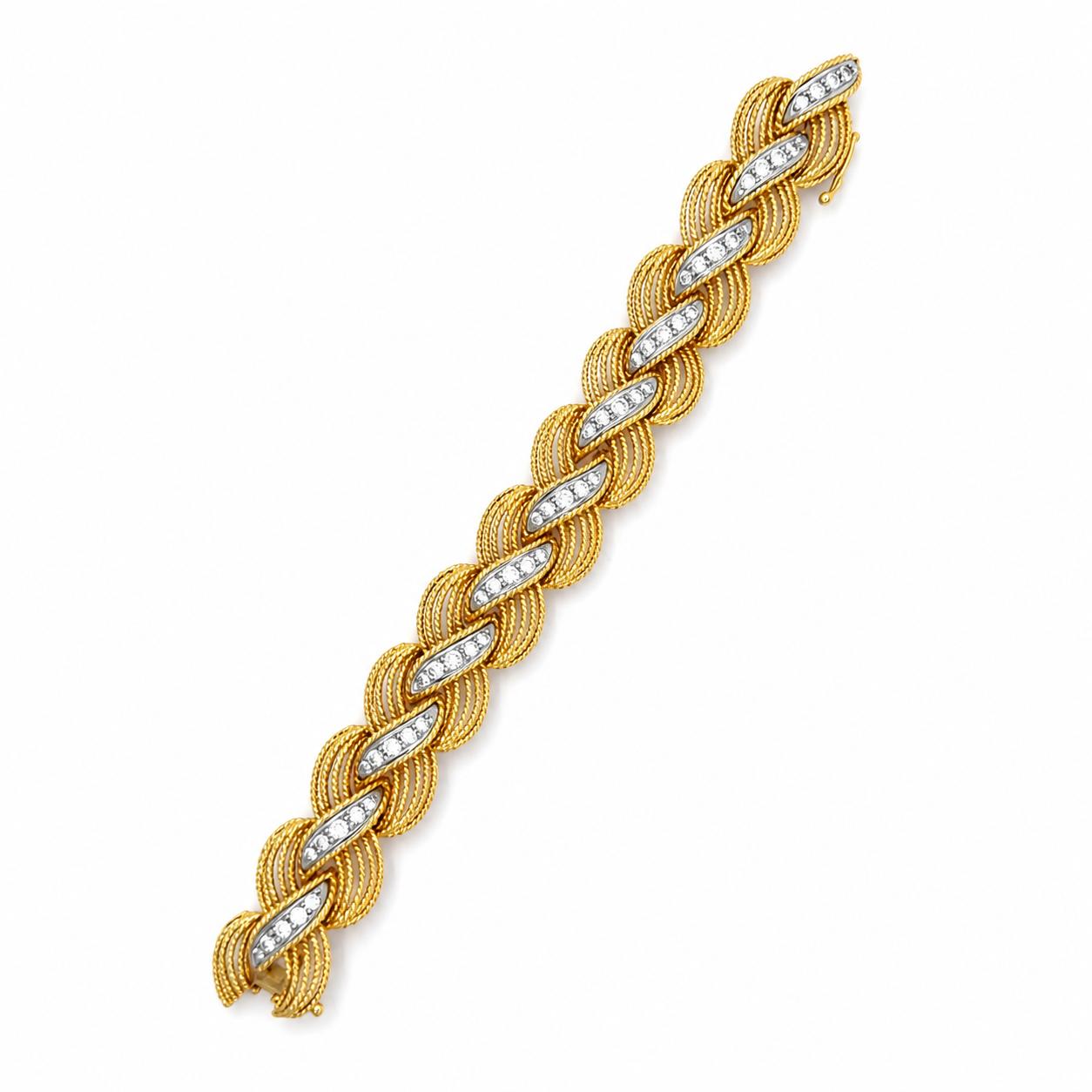 Hammerman Brothers 18k Diamond Bracelet