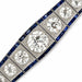 Platinum Art Deco Bracelet