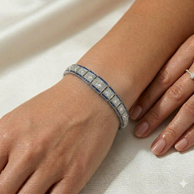 Platinum Art Deco Bracelet