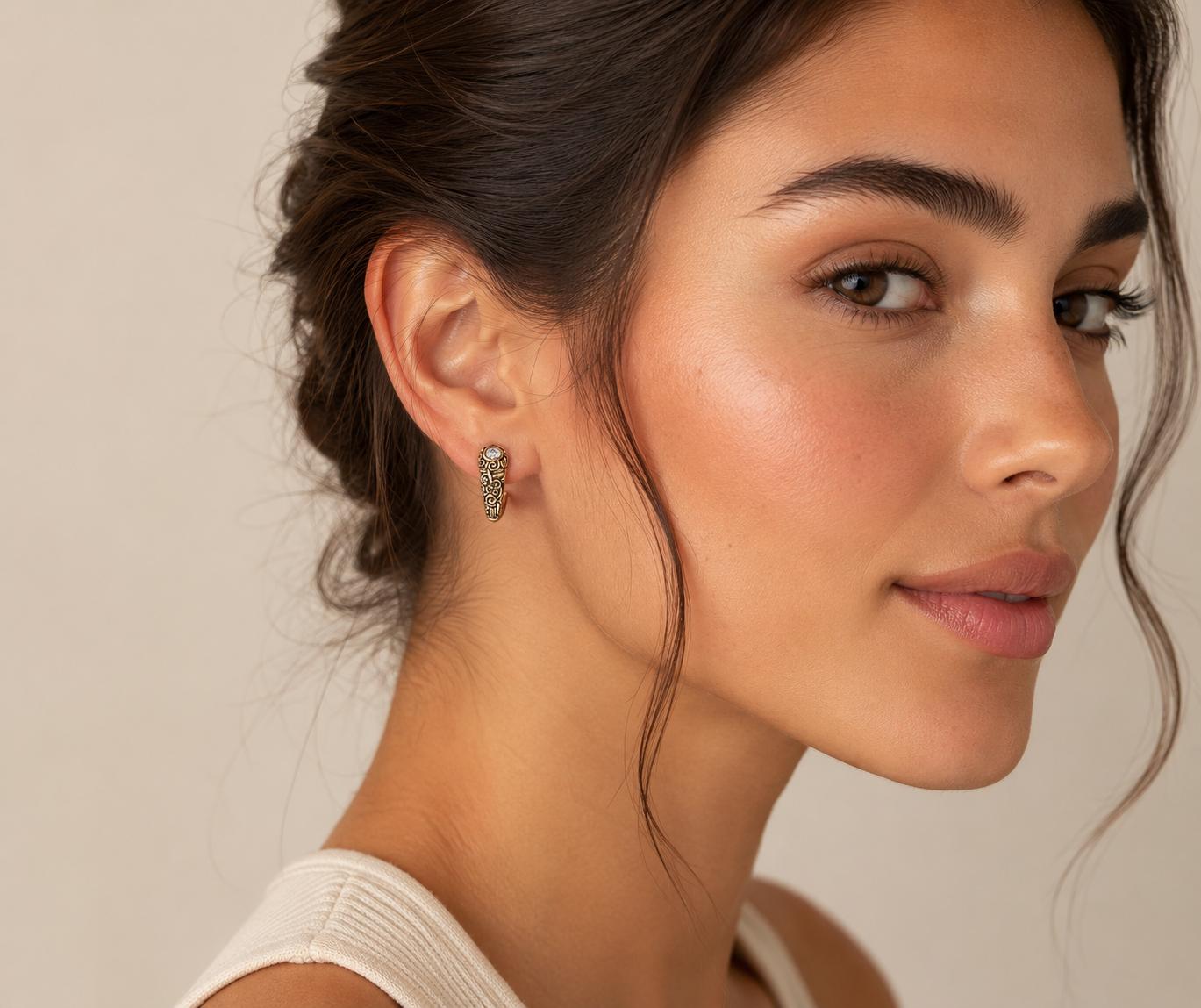 Alex Sepkus 18k Micro Hoop Earrings