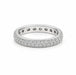 14k Pave Diamond Eternity Band