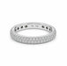 14k Pave Diamond Eternity Band