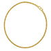 18k 3.5mm Square Franco Chain