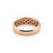 18k Rose Gold Ring with Pink Sapphires