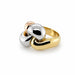 Italian 18k Tri-Gold Ring
