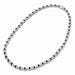 18k White Gold Sapphire and Diamond Necklace