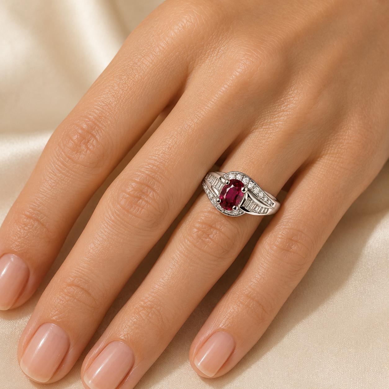 18k Ruby Ring