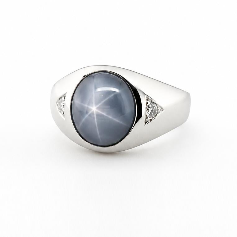 14Star Sapphire Ring