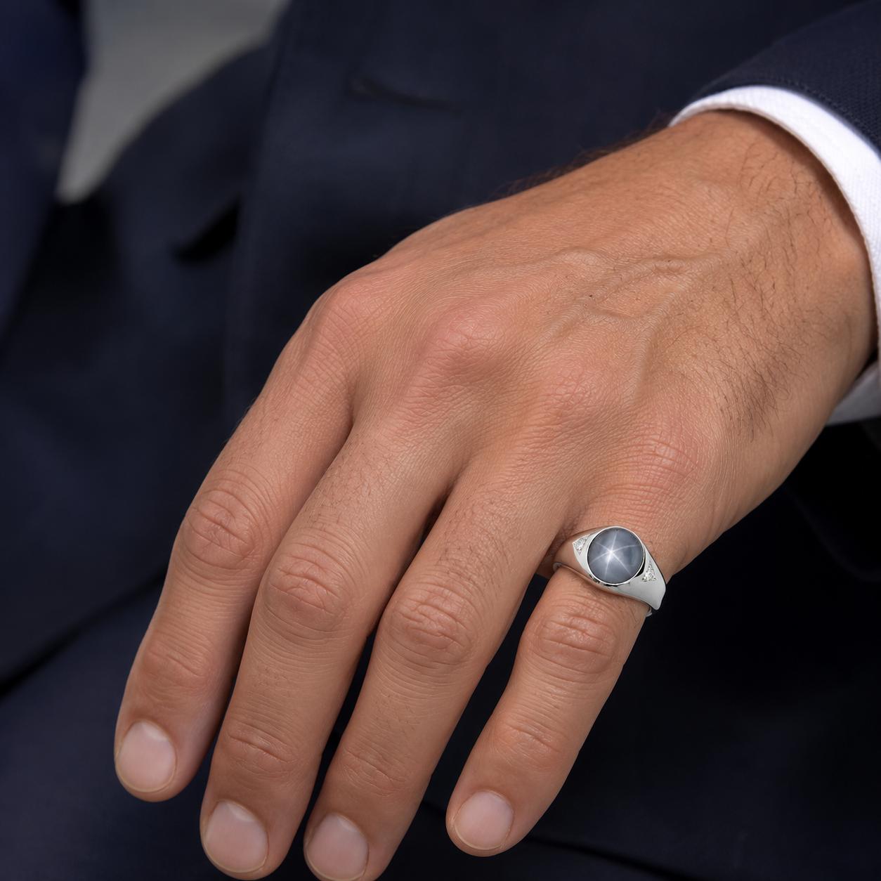 14Star Sapphire Ring