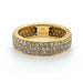 Sonia B 18k Three Row Diamond Eternity Band
