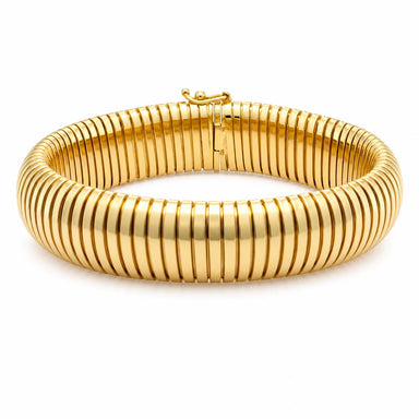 14k Italian Tubogas Bracelet