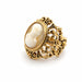 14k Yellow Gold Italian Cameo Ring, Early 20th Century