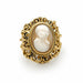14k Yellow Gold Italian Cameo Ring, Early 20th Century