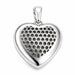 Platinum Heart Pendant