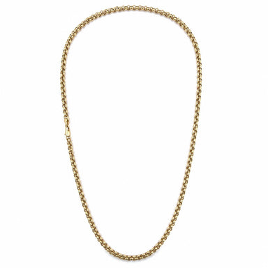 14k Yellow Gold Belcher Link Chain Necklace,