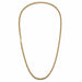 14k Yellow Gold Belcher Link Chain Necklace,