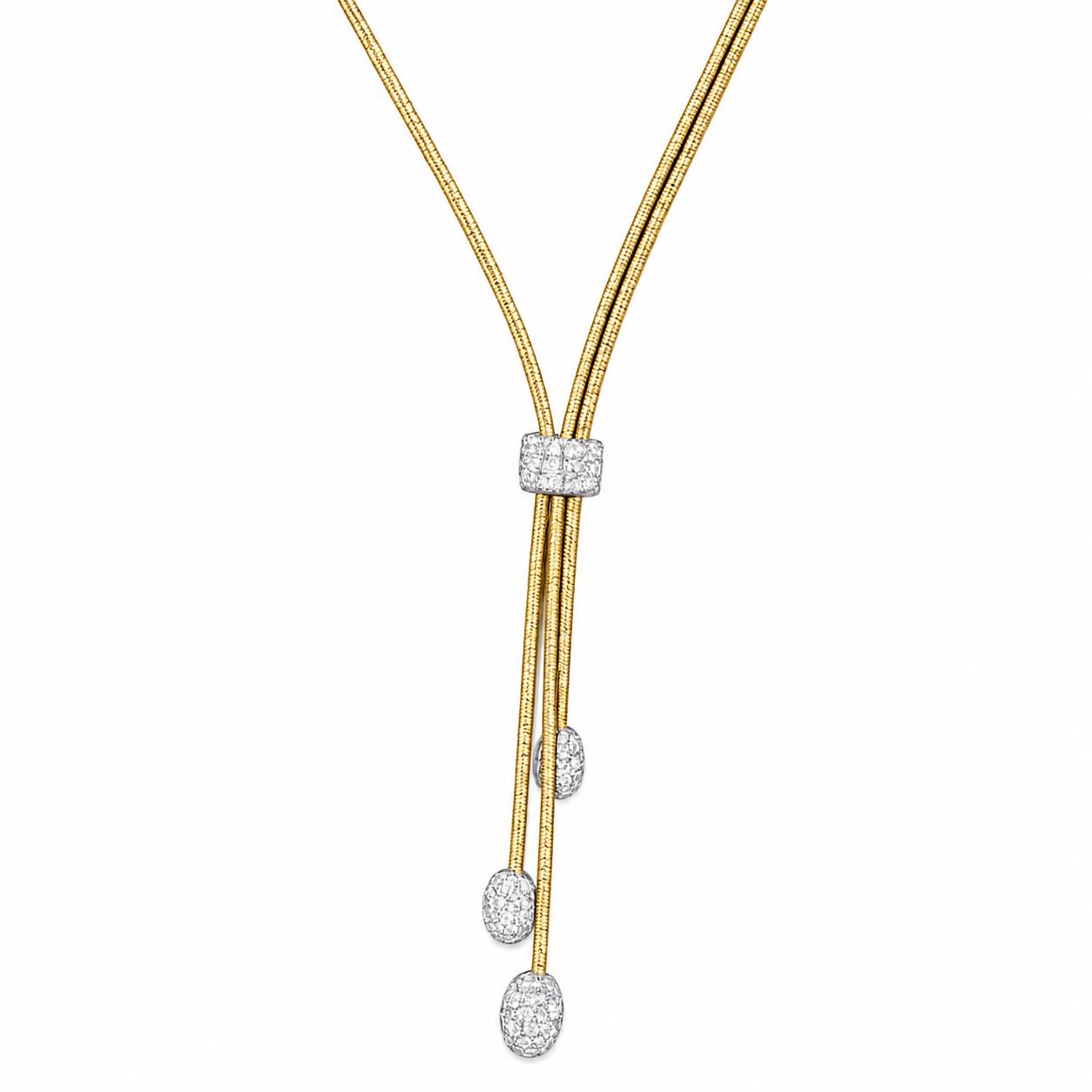 Marco  Bicego Santorini Diamond Lariat Necklace