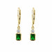 18k Yellow Gold Drop Earrings