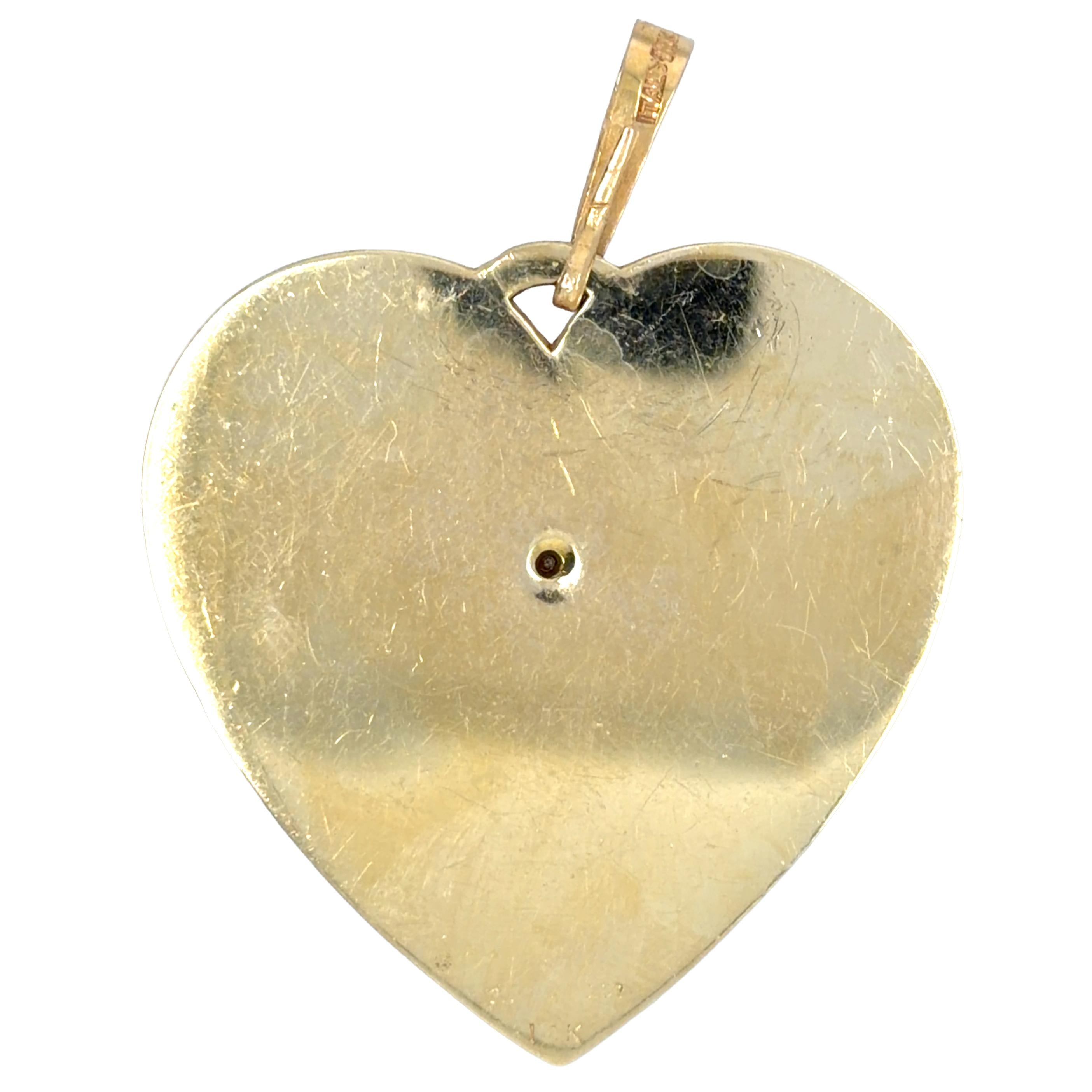 Tiffany & Co Ruby Heart Pendant