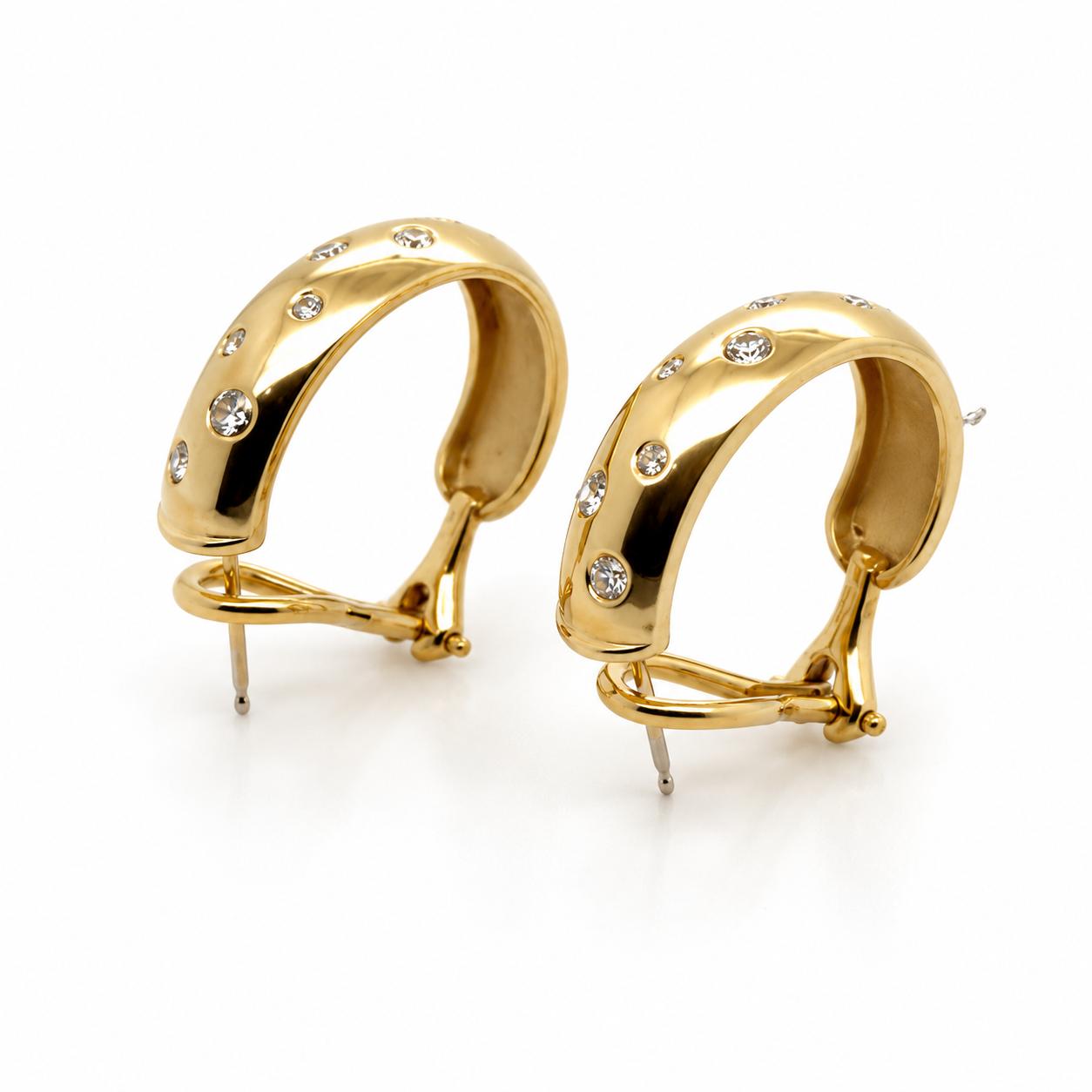14k Diamond Earrings