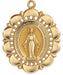 14k Miraculous Medal Pendant