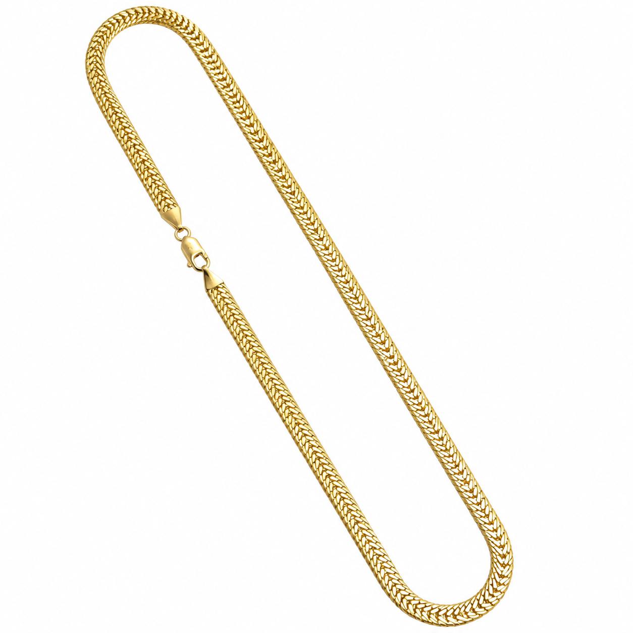14k Yellow Gold 22" Herringbone Chain