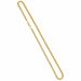 14k Yellow Gold Curb Link 22" Chain