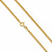 18k Yellow Gold Chain Necklace Italy