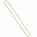 18k Yellow Gold Chain Necklace Italy