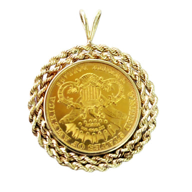 1899 Liberty Head Coin Pendant Pendant