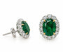 18k Emerald Earrings